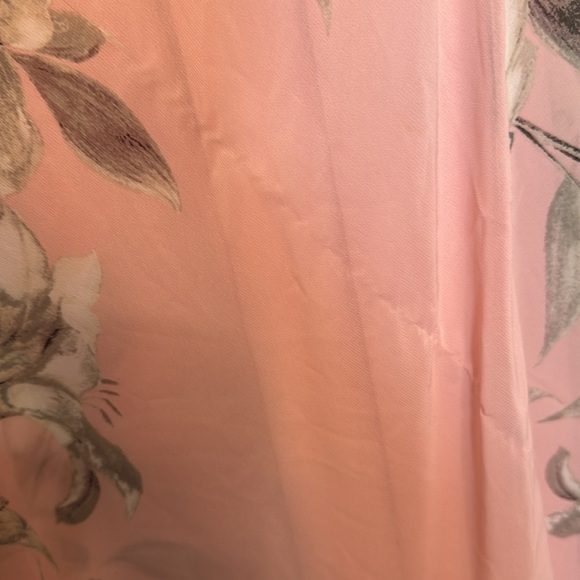 Eliza J Pink Floral Halter Maxi Dress Size 4 - Picture 7 of 8